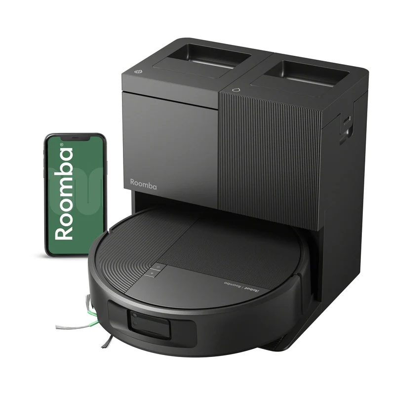 iRobot Roomba Combo Max 615 Robotic Vacuum Cleaner Black