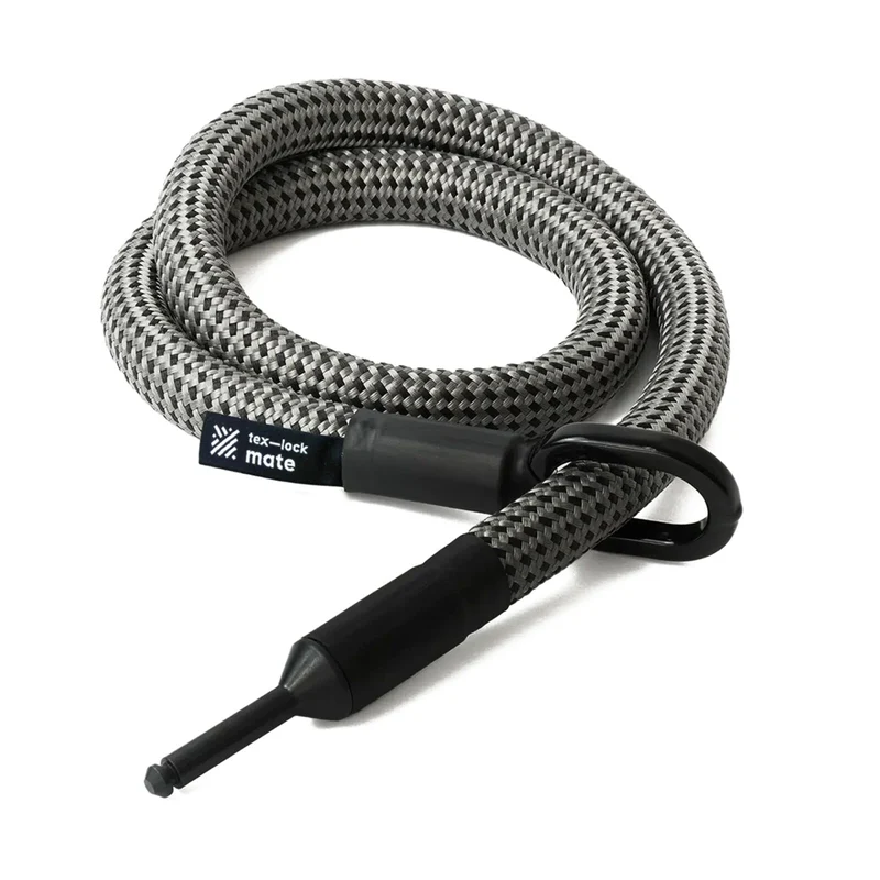 Texlock Mate, size M (120 cm) Cykellås Grey