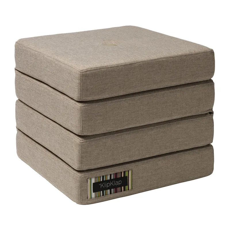 by KlipKlap 4 Fold Mattress Sand