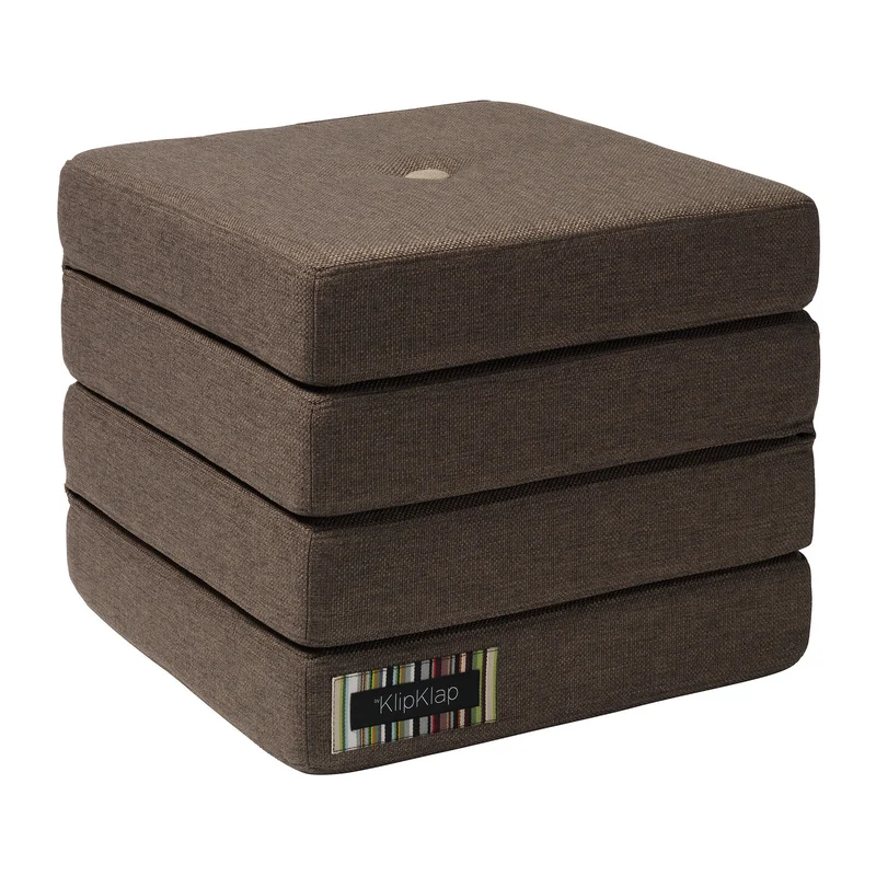 by KlipKlap 4 Fold Mattress Brown