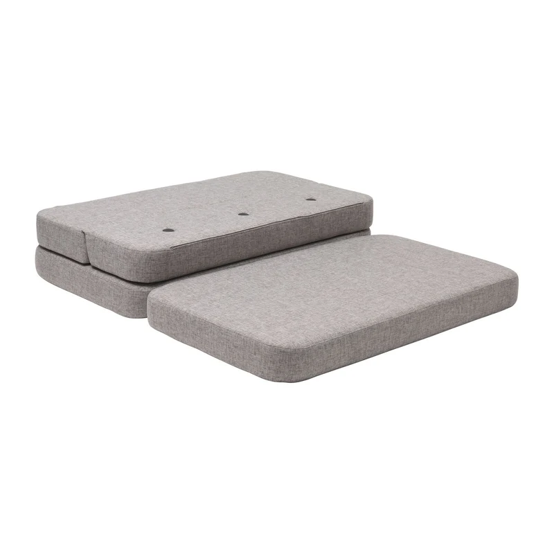 by KlipKlap 3 Fold Sofa 120 cm Multi Grey
