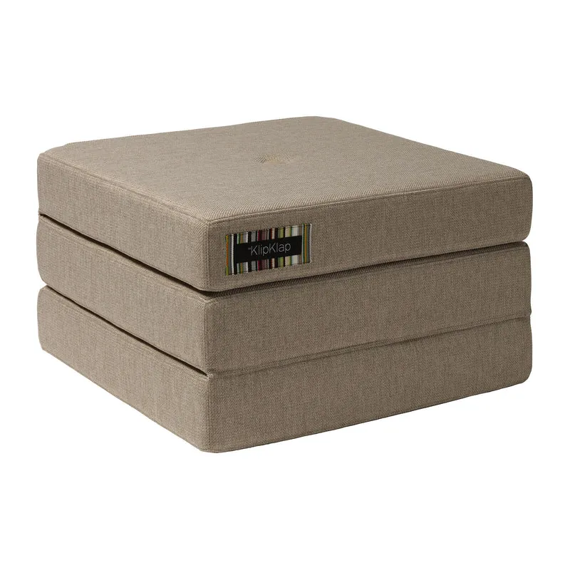 by KlipKlap 3 Fold Single Mattress Sand