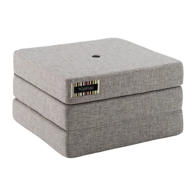 by KlipKlap 3 Fold Single Mattress Multi Grey