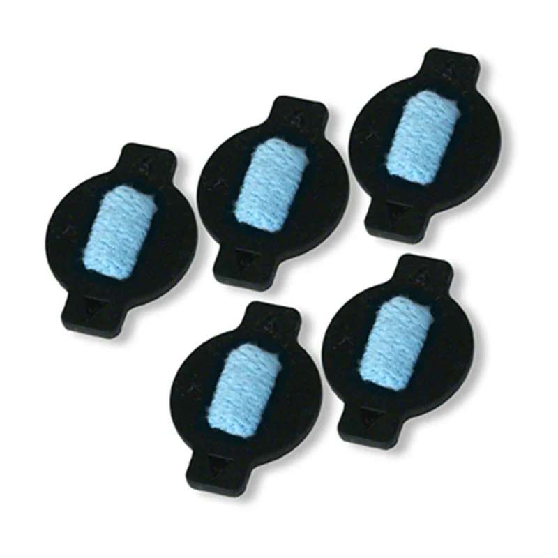 iRobot Package with 5 pillow capsules for replacement for the Pro-Clean system. Black