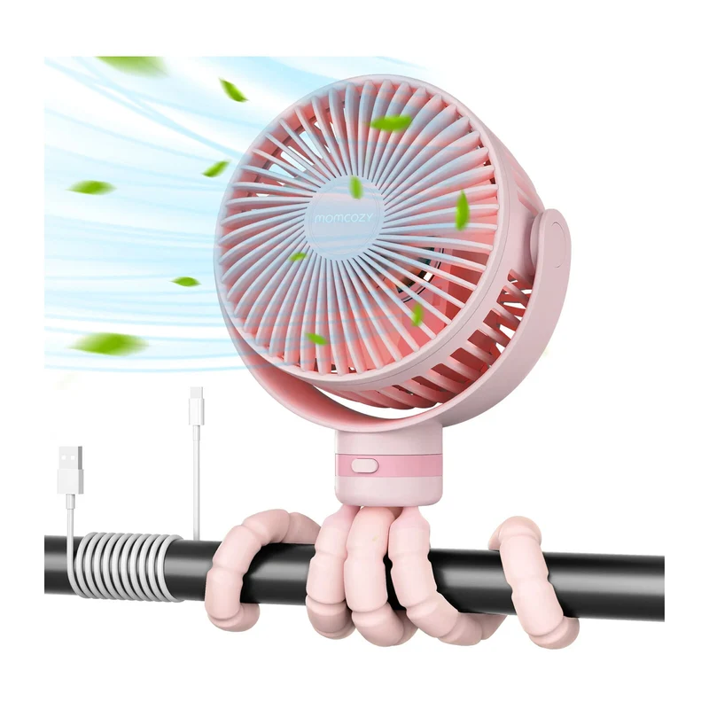 Momcozy Portable Fan Pink