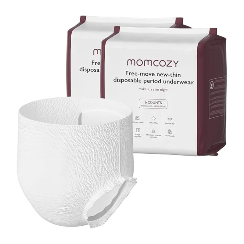 Momcozy Postpartum Disposable Underwear 12 PCS Recovery Essentials