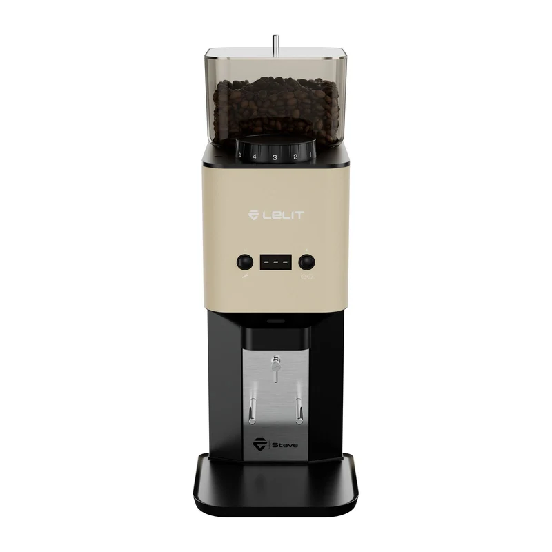 Lelit Steve Flat BURR GLD Type Q Coffee grinder Gold