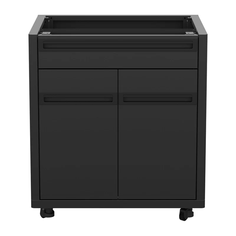 Outdoorchef Cabinet Heat 2 Doors / 1 Drawers Module Black