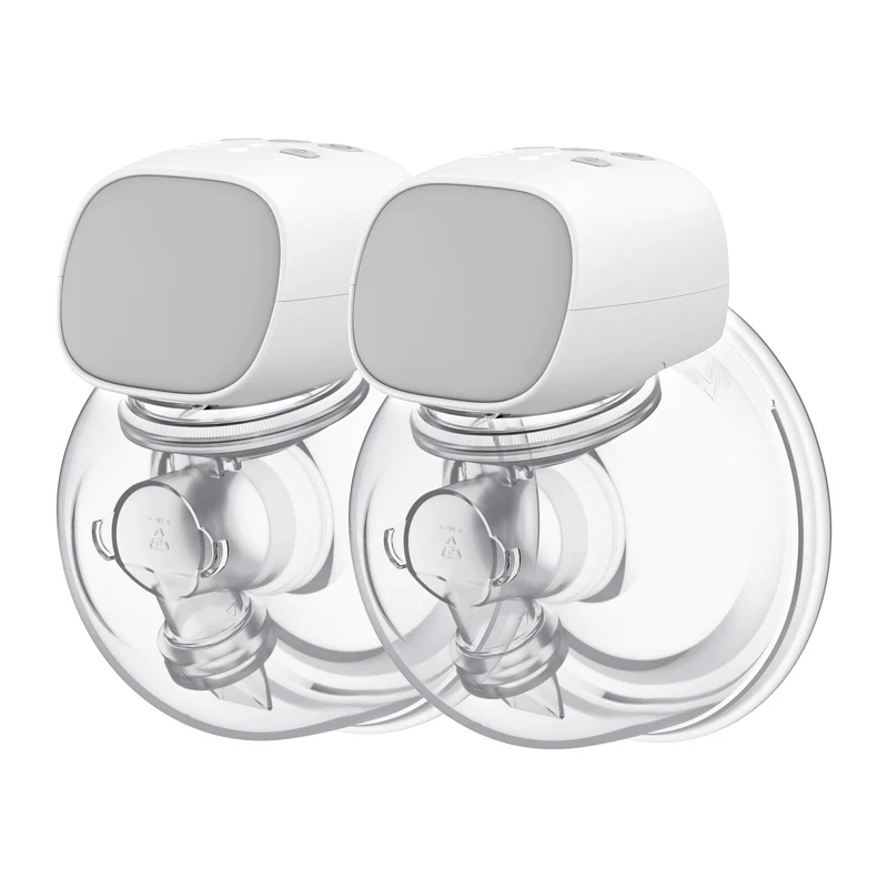 Momcozy S9 Pro Double Pack Wearable Breast Pump Grey