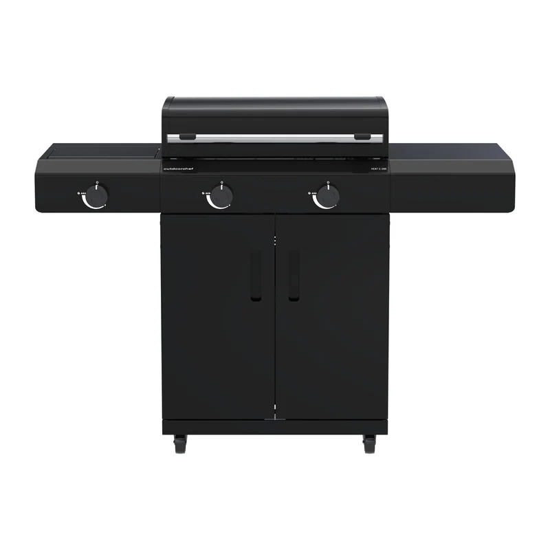 Outdoorchef BBQ station Heat C-265 30 mbar Gas BBQ Black