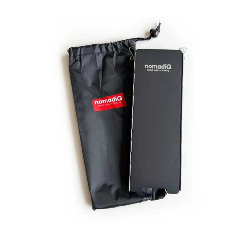 NomadiQ Windshield for Stove Black