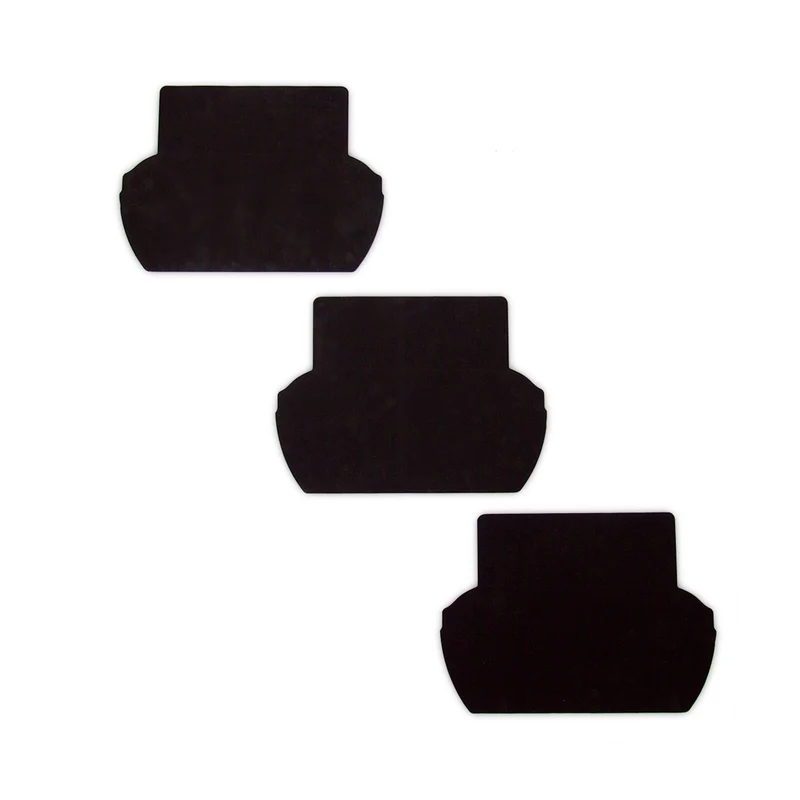 NomadiQ Non-Stick Grill Mats (3-pack) Black