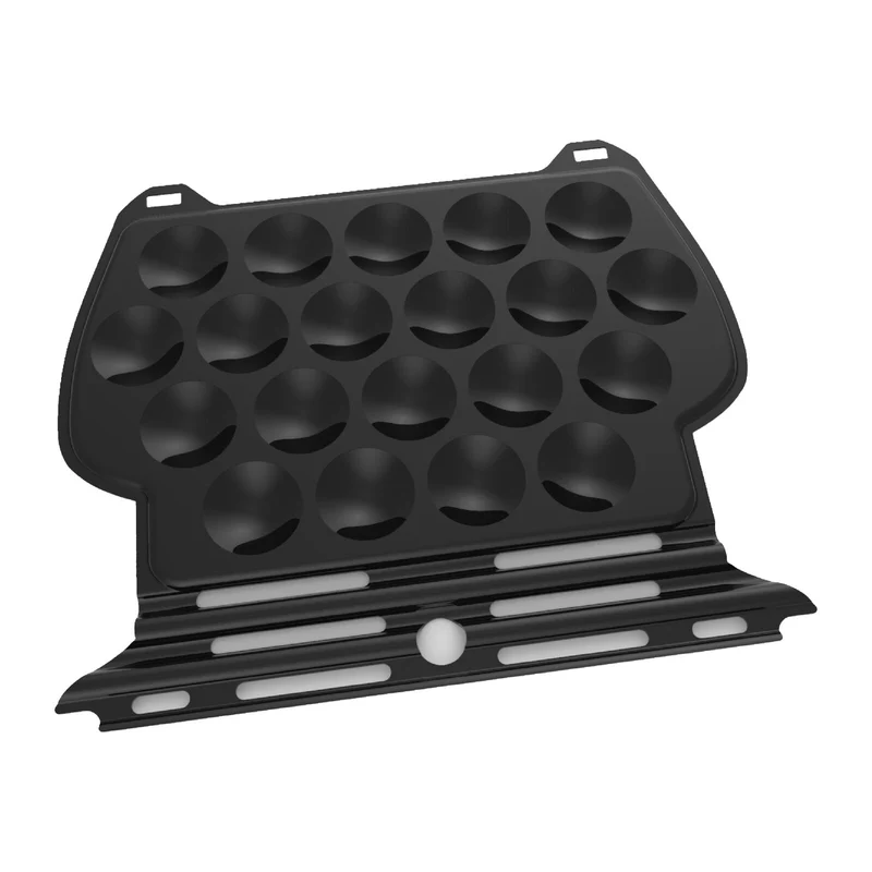 NomadiQ Dutch Pancake Grill Plate Black