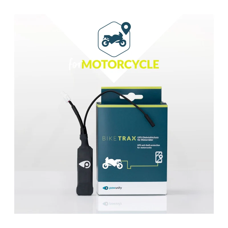 Powunity BikeTrax 4G Motor Bike Black