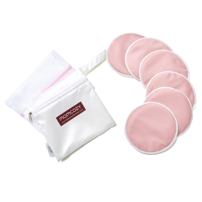 Momcozy Reusable 6 Pack Thick Nursing Pad
