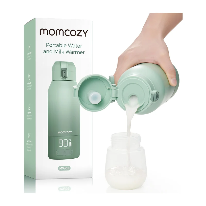 Momcozy Portable Breast Milk & Water Warmer for Travel Bottle Warmer