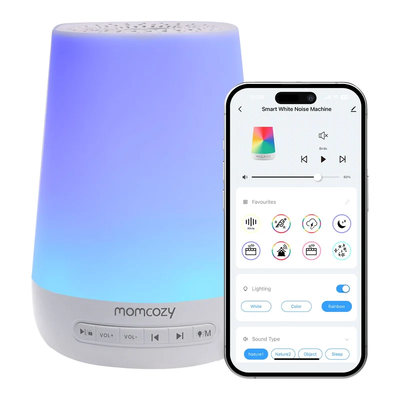 Momcozy Smart App Remote Control Baby Sound Machine