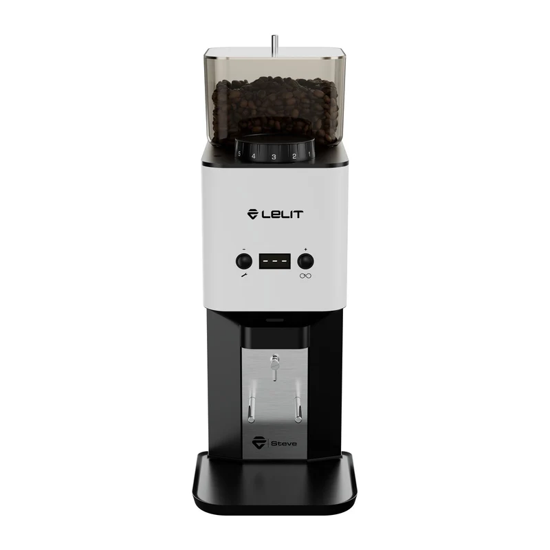 Lelit Steve Flat BURR WHT Type Q Coffee grinder White