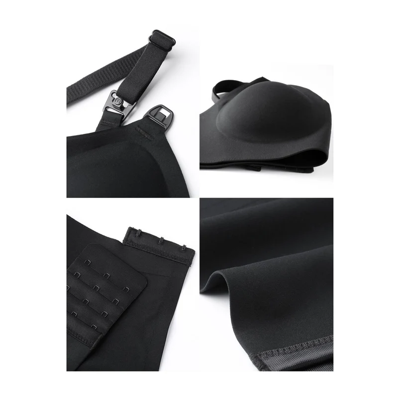 Momcozy YN21 M Hands-Free Pumping Bra Black