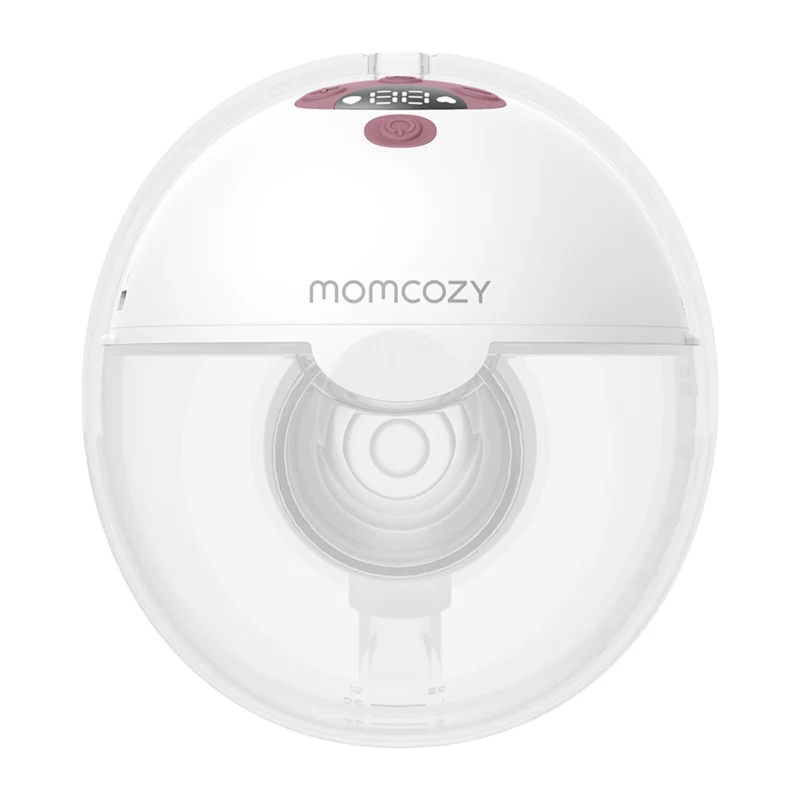 Momcozy M5 Single Pack Wearable Breast Pump Red