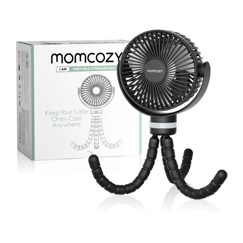 Momcozy Portable Fan Black