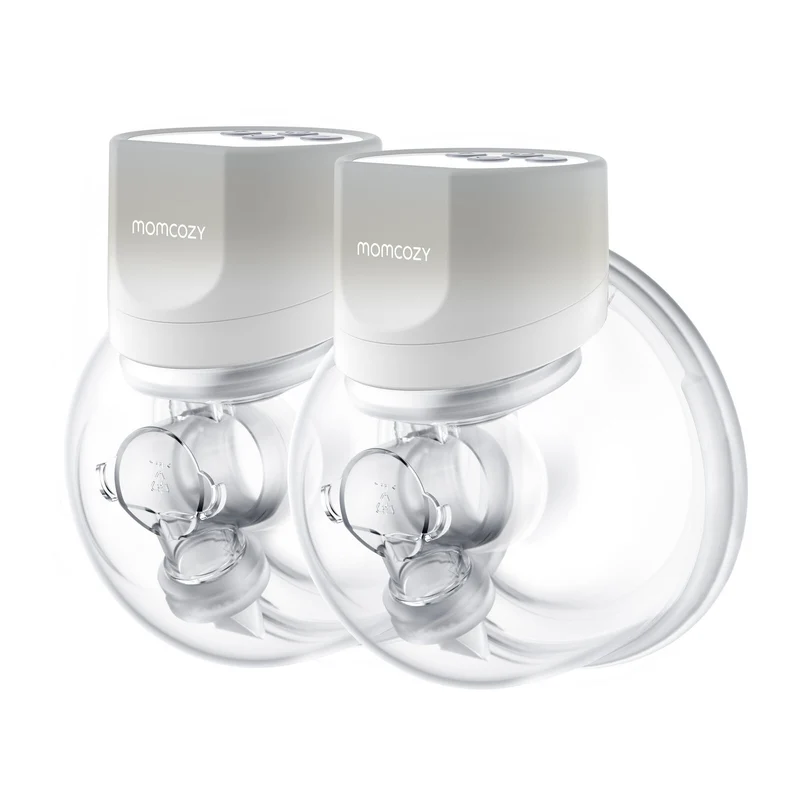 Momcozy S12 Pro Double Packs Wearable Breast Pump Grey