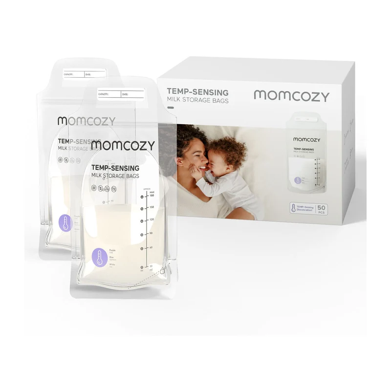 Momcozy 50pcs Disposable Breastmilk Bag