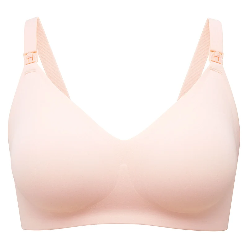 Momcozy YN21 L Hands-Free Pumping Bra Natural