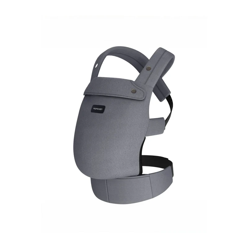 Momcozy PureHug Cotton Soft Structured Carrier Grey