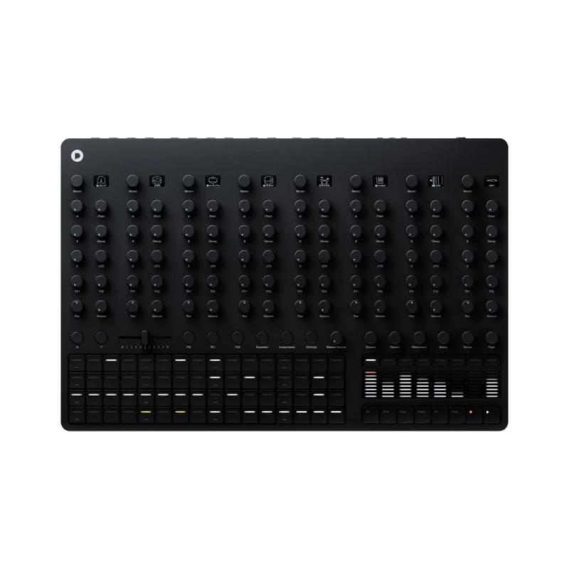 Polyend Drums Hybrid Analog Digital Drum Machine (Black)