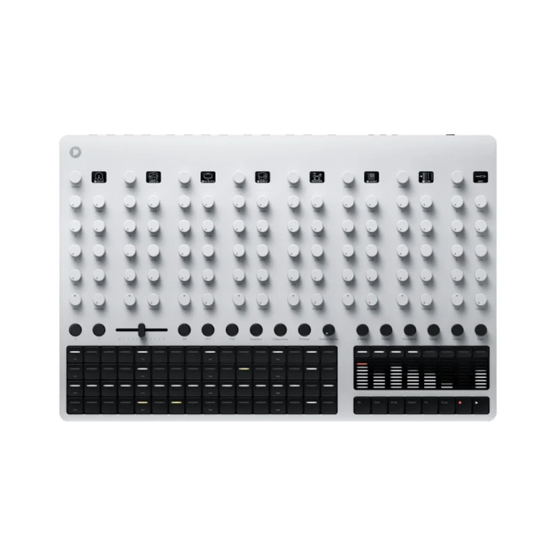 Polyend Drums Hybrid Analog Digital Drum Machine (Silver)