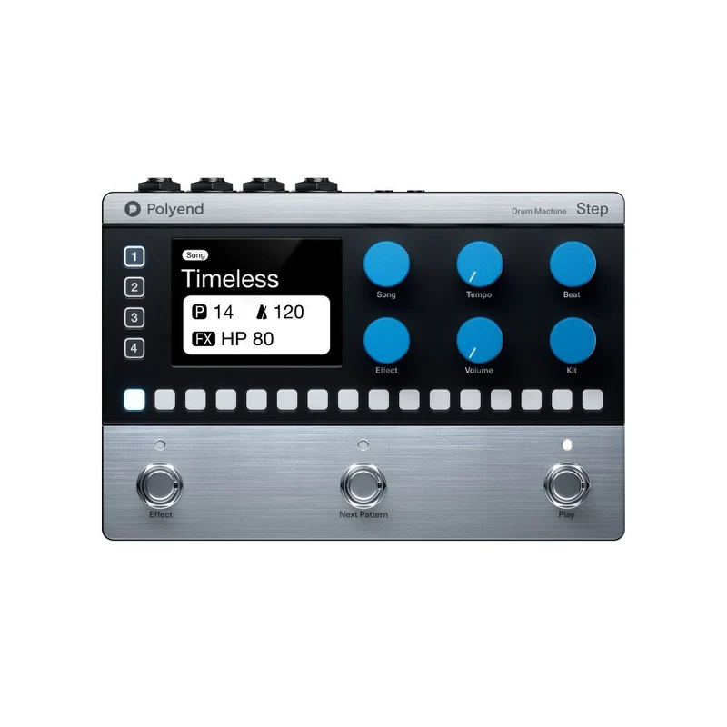 Polyend Step Programmable 4- Track Drum Machine in Pedal Form