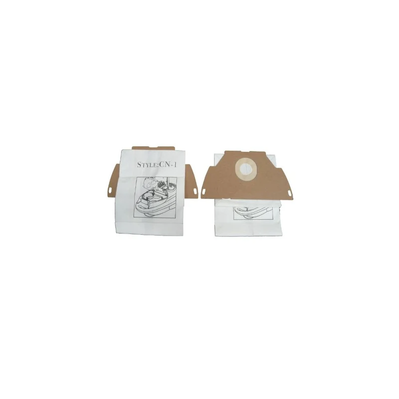 6 GE Canister CN1 CN-1 Vacuum Bags, White Westinghouse Home Cleaning System Vacuum Cleaners, 61980A, 6850, 6851, 68