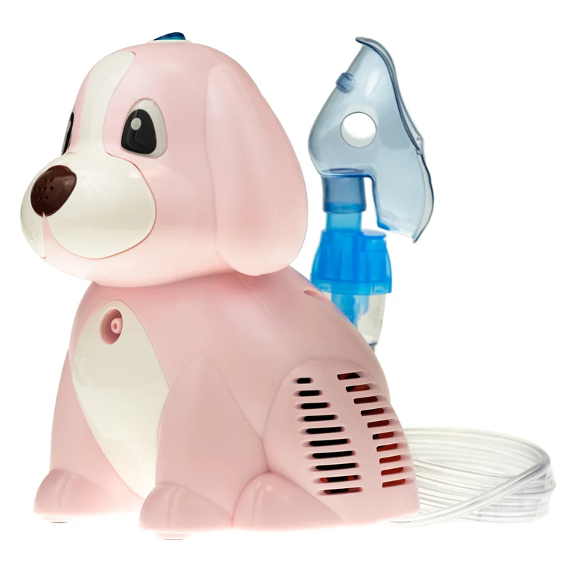 Kompressorinhalator Omnibus Puppy BR-CN171 rosa