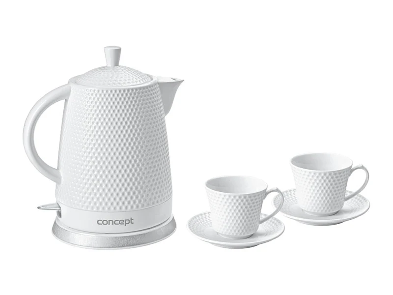 Keramisk vattenkokare med koppar Concept RK-0040 1,5L 1500W