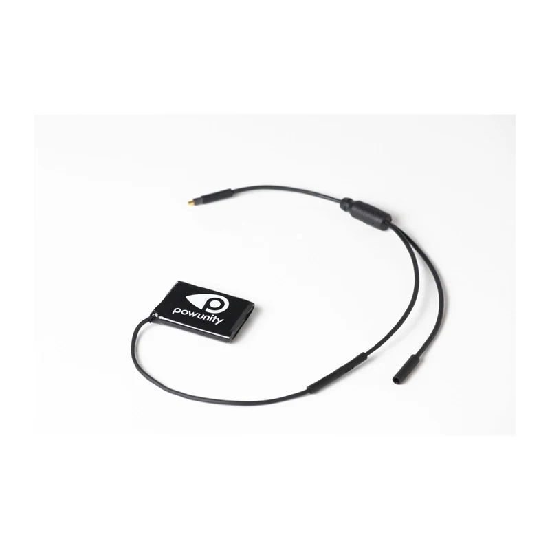 Powunity BikeTrax Connection Cable Battery Extension Black