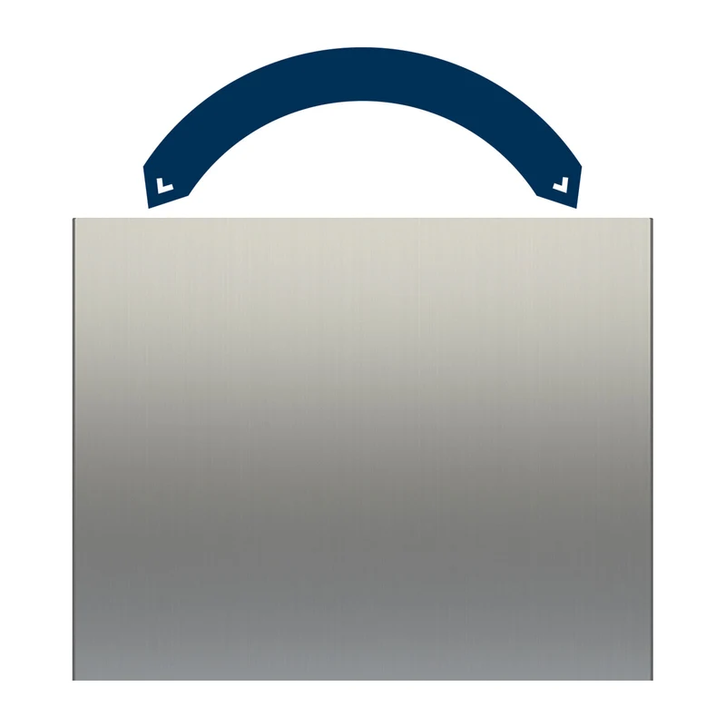 Liebherr Door exchange set MONOLITH Steel
