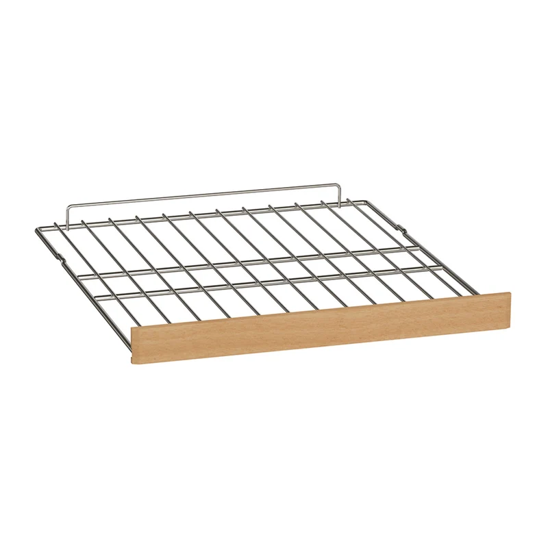 Liebherr Metal shelf with wooden front, height-adjustable