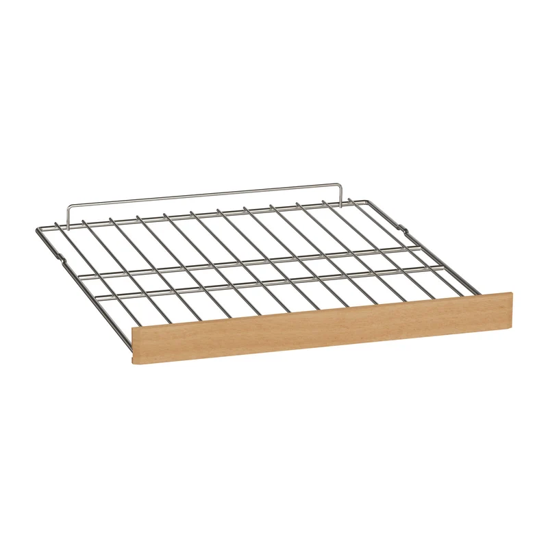 Liebherr Metal shelf with wooden front, height-adjustable