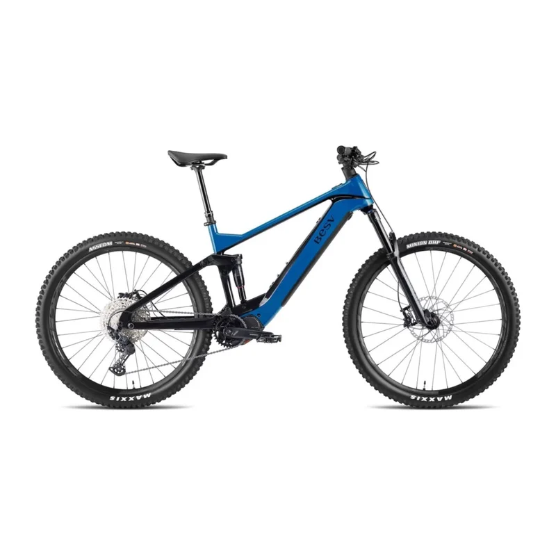 BESV TCA 1.1 MY23 FS-Step Over 430 Medium e-MTB River Blue With Night Black