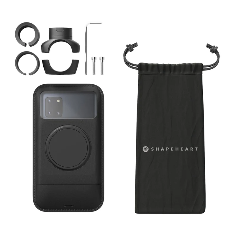 Shapeheart Phoneholder Bike Mount Pro Medium Black