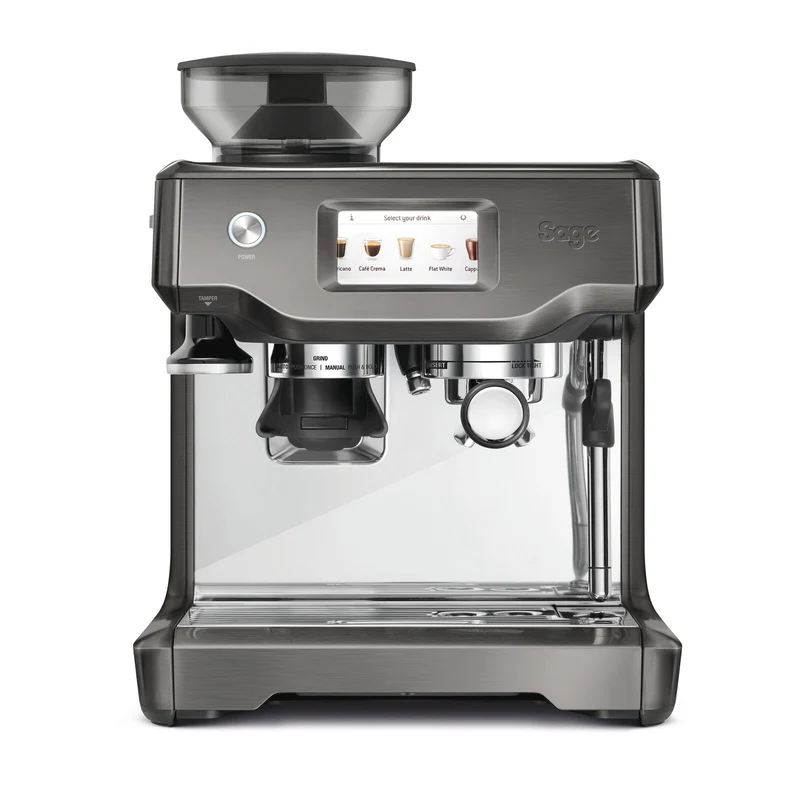 Sage SES880BST Espresso machine Black steel