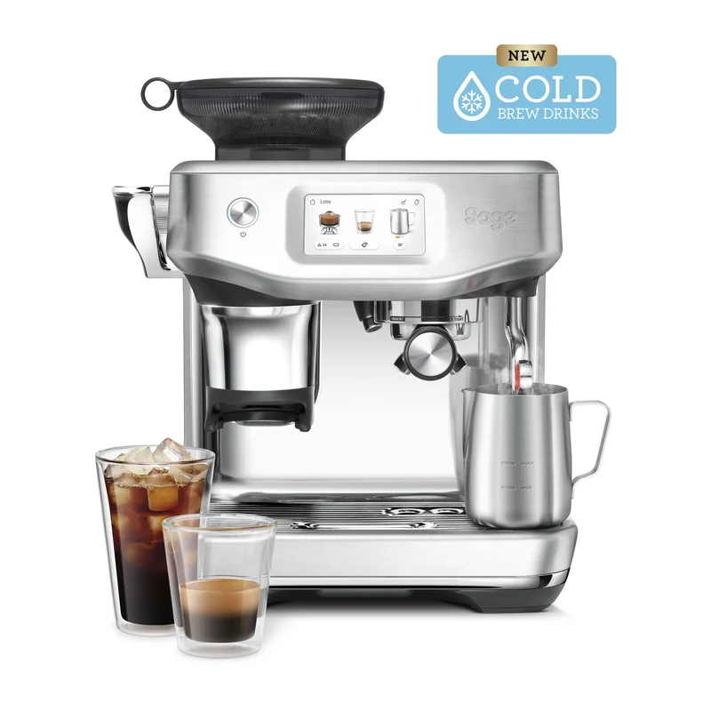 Sage SES882BSS Barista Touch Impress Cold Espresso machine Brushed Stainless Steel