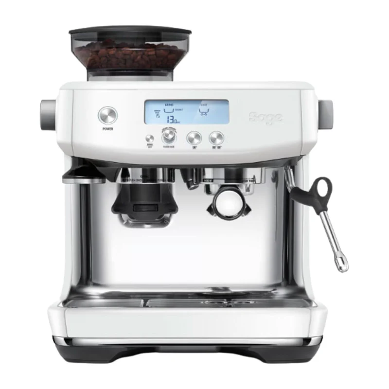 Sage SES878SST Espresso machine Sea Salt White