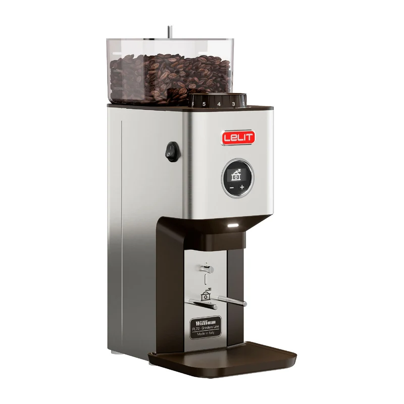 Lelit William - PL72 Coffee grinder Brushed Stainless Steel
