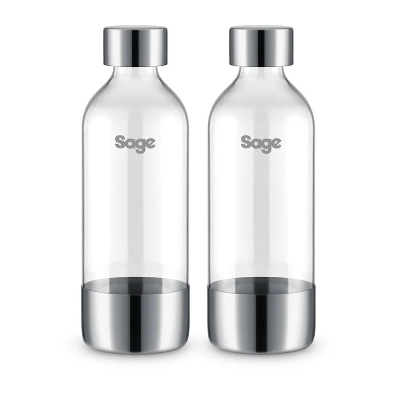 Sage SCA001 2-PACK LARGE Brushed Stainless Steel