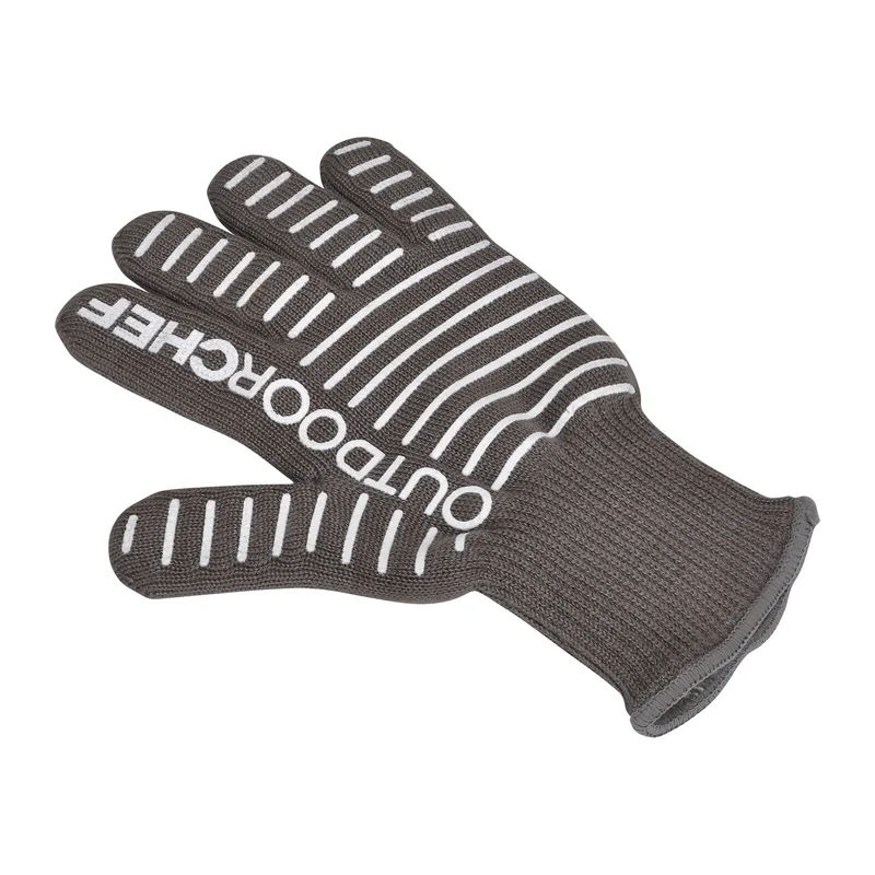 Outdoorchef Barbecue glove, silicone coated Grey
