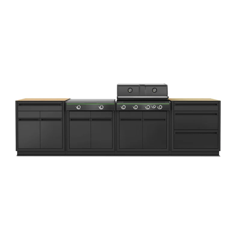 Outdoorchef Kitchen heat X-415/245 30MB HPL BBQ Module Black