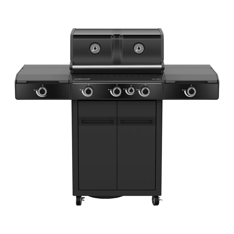 Outdoorchef BBQ station heat X-345 30mbar Gas BBQ Black