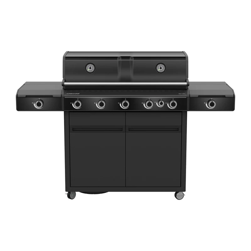 Outdoorchef BBQ station heat X-545 30mbar Gas BBQ Black